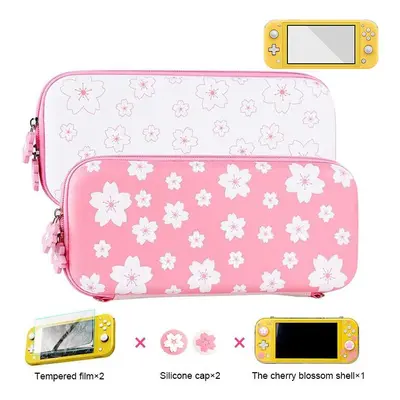 (For NS lite 08) DATA FROG Carrying Case For Nintendo Switch Crystal Protective Case Portable Tr