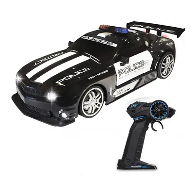 (1 Battery 2000) 1/12 Big 2.4GHz Super Fast Police RC Car Remote Control Cars Toy with Lights Du