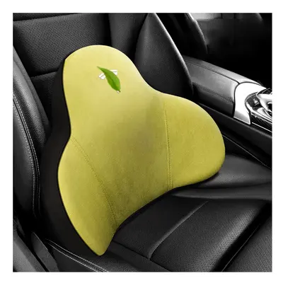 (Yellow Backrest) For Tesla Model Y X Car Seat Headrest Cushion Neck Pillow Backrest