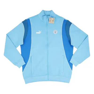 (M) Man City FtblArchive Track Jacket (Light Blue)