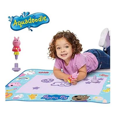 Aquadoodle Peppa Pig Water Doodle Mat, Official Tomy No Mess Colouring and Drawing Game, Suitabl