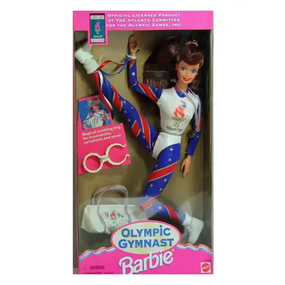 Barbie Olympic Gymnast Barbie Doll (Auburn Hair 1995)