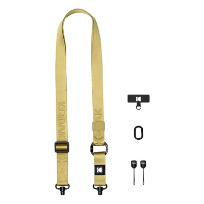 KODAK Multi-Purpose Camera Strap (Khaki) - Quick-Detach System Lightw