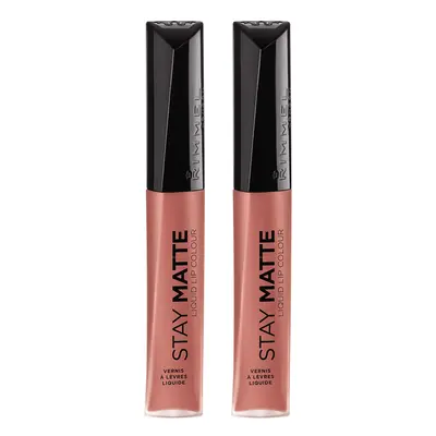 Rimmel Stay matte lip liquid be my baby 0.21 Fl Oz (Pack of 2)