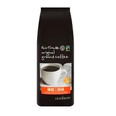 Lichfields Fairtrade Original Ground Coffee 1kg (1kg)