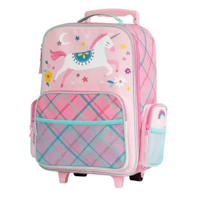 Stephen Joseph Kids Classic Rolling Luggage Pink Unicorn One Size