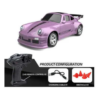 (FQD23-pink) THE LINK RC FQD10 1/20 Challenger Remote Control Car Fully Proportional 4WD Gyrosco