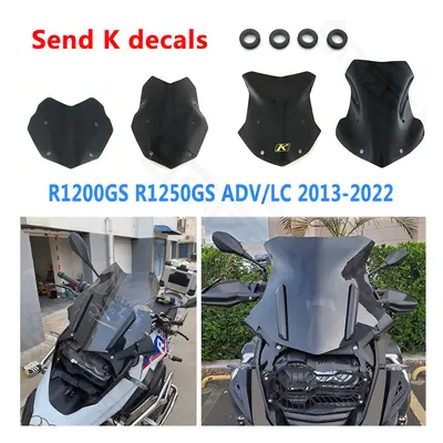 (510MM Transparent) R1200GS R1250GS Windscreen Windshield For BMW R1200GS R GS LC R1250GS