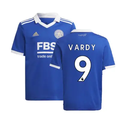 (LB) Leicester City Home Shirt (Kids) (VARDY 9)