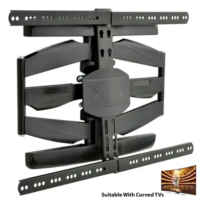 32" to 65" Full Motion Curved TV Wall Bracket Cantilever Tilting Screen Mount