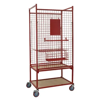 Professional Car Parts Trolley - Bumper & Exhaust Rack - 90kg Weight Limit