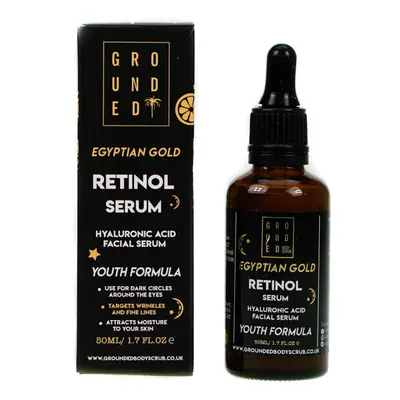 Grounded Retinol Serum Hyaluronic Acid Face Serum 50ml