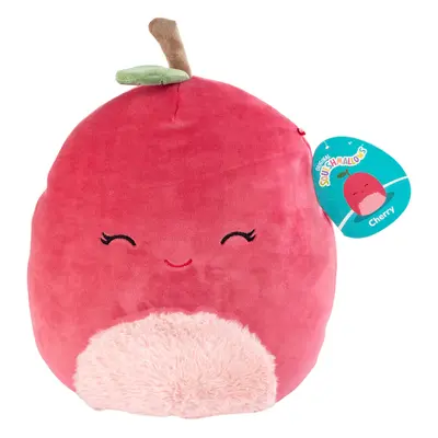 Squishmallows Original 10-Inch Cherry The Purple Cherry - Food Squad - Official Jazwares Plush -