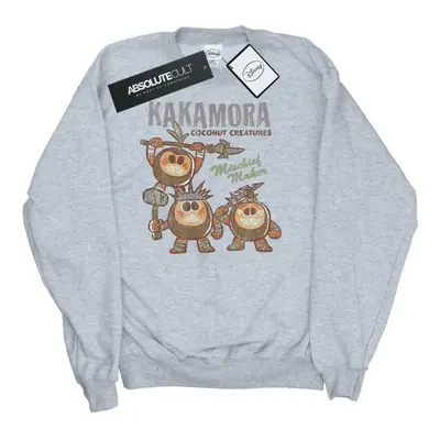 (S, Sports Grey) Disney Mens Moana Kakamora Mischief Maker Sweatshirt