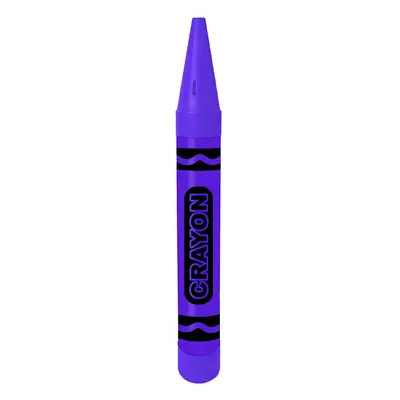 PMU Giant Crayon Bank Inch Purple Color (1/pkg) Pkg/1