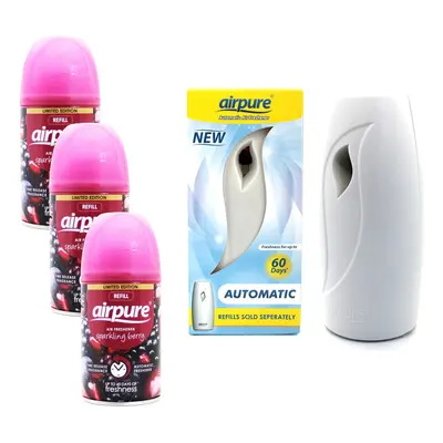 Air Freshner Automatic Spray Machine x Fragrances Sparkling Berry Airwick Compatible, Medium