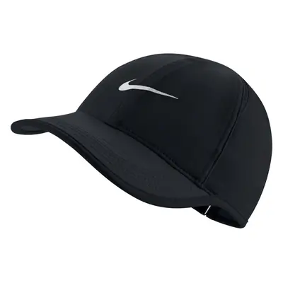 NIKE Women's AeroBill Featherlight Tennis Cap Black/Black/White One