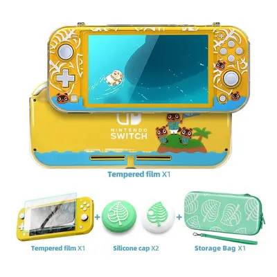 (Lite Transparent 02) Protective Case Compatible-Nintendo Switch Lite Transparent Protective Cov