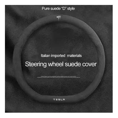 (D Type 36cm P S) For Tesla Model Y X Steering Wheel Cover Seasons CM Diameter