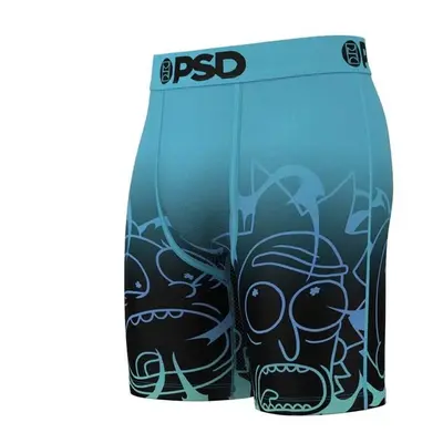 Rick & Morty 882927-xlarge Aqua PSD Boxer Briefs - Extra Large - Size