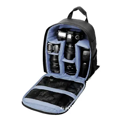 Waterproof Dslr Slr Camera Soft Case Bags Backpack Rucksack For Canon Nikon Sony