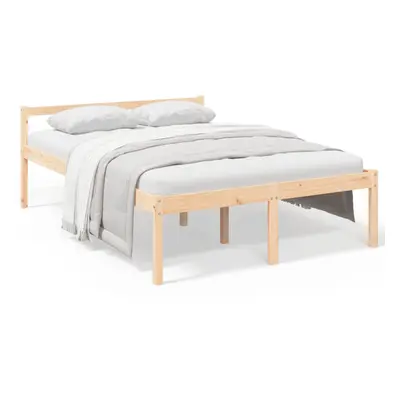 (brown, x cm) vidaXL Solid Wood Pine Bed Frame Bed Base Frame Multi Colours Multi Sizes