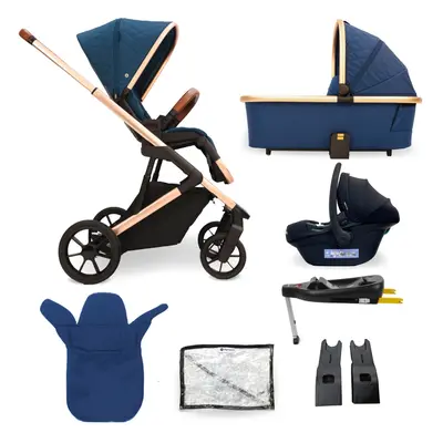 MB500 3-in-1 Travel System with Base - Opal Blue