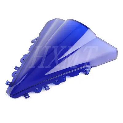 (blue) For Yamaha YZF R15 V2 2014 2016 Black Motorcycle Windshield