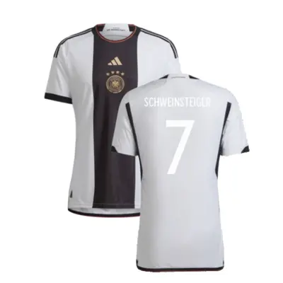 (L) Germany Authentic Home Shirt (SCHWEINSTEIGER 7)