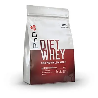 PhD Nutrition Diet Whey High Protein Lean Matrix, Belgian Chocolate Diet Whey Protein Powder, Hi