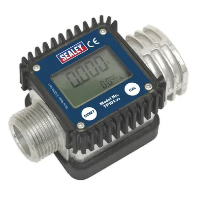 Digital Diesel & Fluid Flow Meter - LCD Display - Flow Rate Indication - IP65