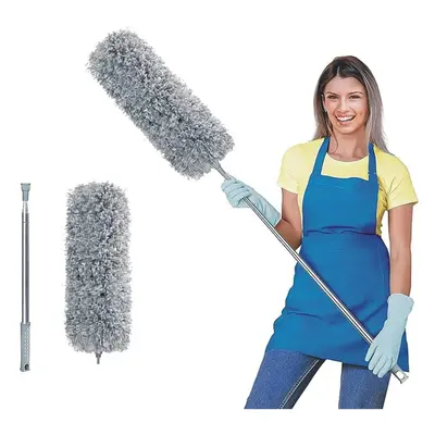 Microfiber Feather Duster for Cleaning Extendable Duster Inches Long for High Ceilings Home Furn