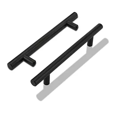 20 Black Cupboard Handles 160mm Black Kitchen Handles Kitchen Cupboard Handles Kitchen Door Hand