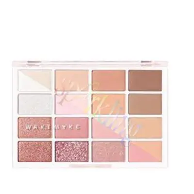 (18 Peach Crush Blurring) [wakemake] Soft Blurring Eye Palette (12 Color) 14g