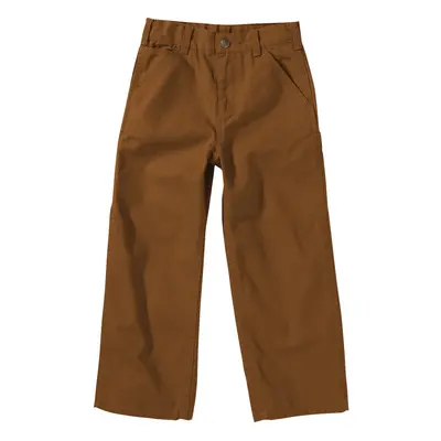 Carhartt boys & Toddler Washed Dungaree pants Carhartt Brown 2T US