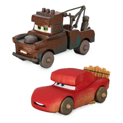 Disney Lightning McQueen and Tow Mater Die Cast Set - Cars on The Road