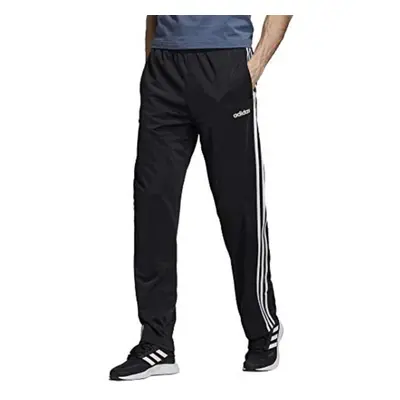 adidas Men's Tall Size Essentials 3-Stripes Tricot Pants Black/White