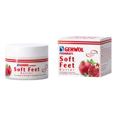 GEHWOL Soft Feet Butter 3.5 oz/100 ml pomegranate & moringa