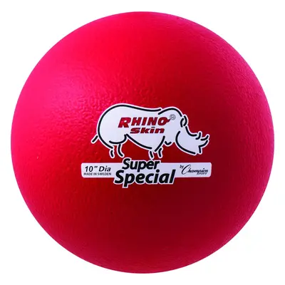 Champion Sports Super Special Rhino Skin Ball Red Inch