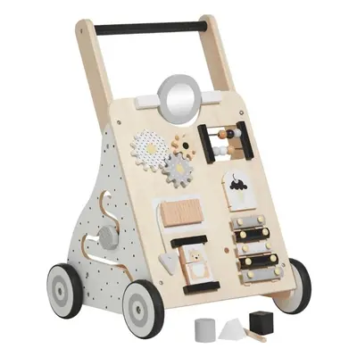 (Scandi) Baby Walker, Wooden Baby Walker, Wooden Baby Push Activity Walker, Wooden Toys, Baby To