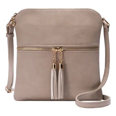 Solene Womens Lightweight Medium Crossbody Purse with Tassel Perfect