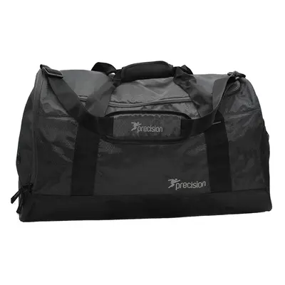 68x39x36cm Large Team Holdall Bag - BLACK/GREY 95L Rip Stop Gym & Sports Traning