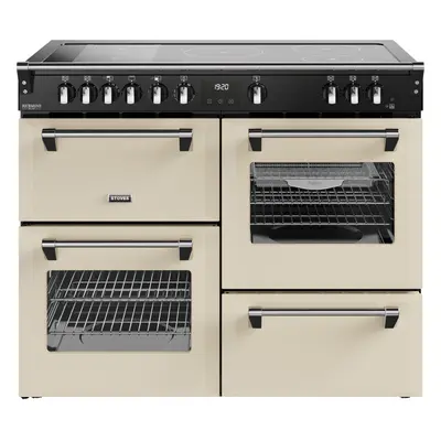 Stoves Richmond Deluxe 110Ei 110cm Electric Range Cooker with Induction Hob - Cream - A/A/A Rate