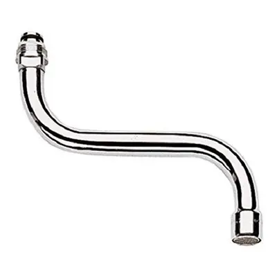 Grohe Pipe Outlet Kitchen Sink Wall Tap Chrome mm Spout