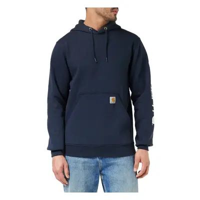 Carhartt Men's Signature Sleeve Logo Hooded Sweatshirt Hooded 5XL New