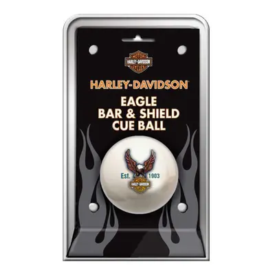 Harley-Davidson Bar & Shield Eagle Cue Ball