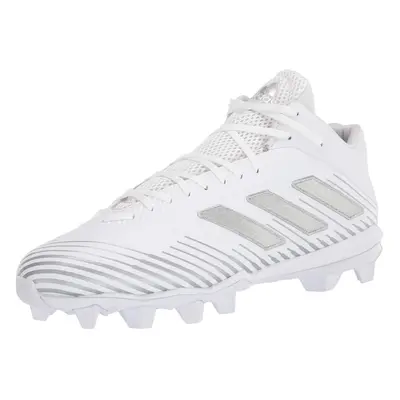 adidas Mens Freak Mid F8White/Silver Metallic/White 9.5