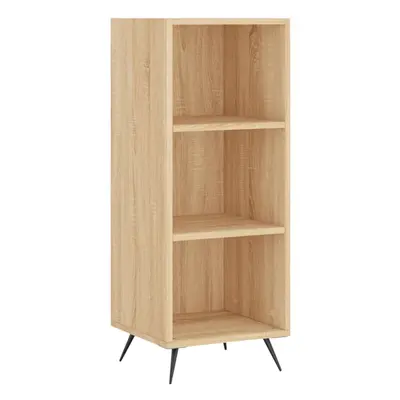 (sonoma oak) vidaXL Shelf Cabinet Bookcase Side Cabinet Storage Bookshelf Engineered Wood