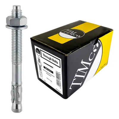 Timco Through Bolts (Silver) - M20 x 160mm (10 Pack Box)