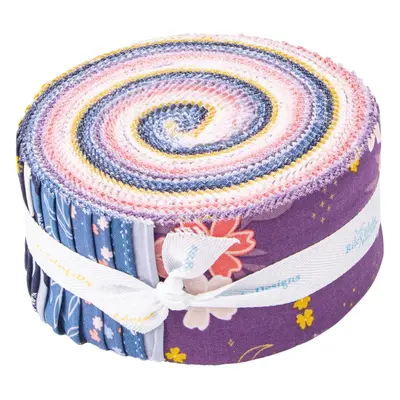 Fran Gulick Moonchild Rolie Polie 2.5-inch Strips Jelly Roll Riley